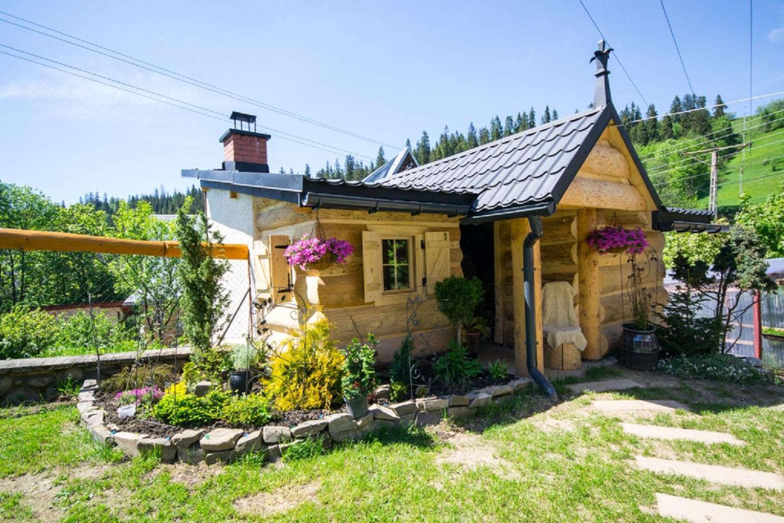 Ciukrowa Chatka Sauna & Jacuzzi Poronin Luaran gambar