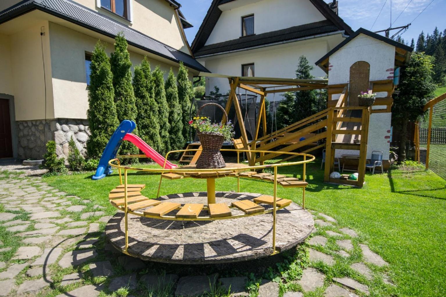 Ciukrowa Chatka Sauna & Jacuzzi Poronin Luaran gambar