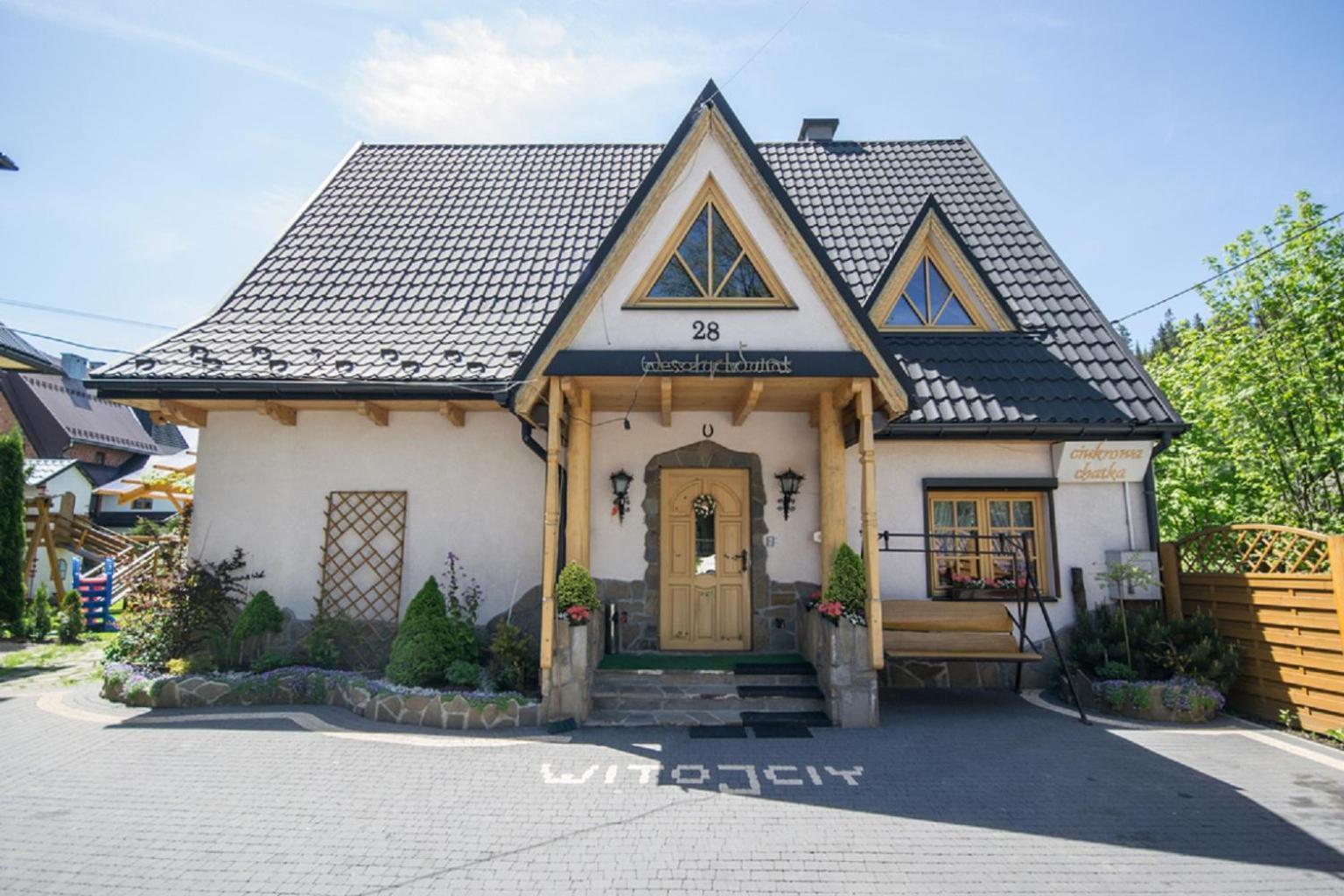 Ciukrowa Chatka Sauna & Jacuzzi Poronin Luaran gambar