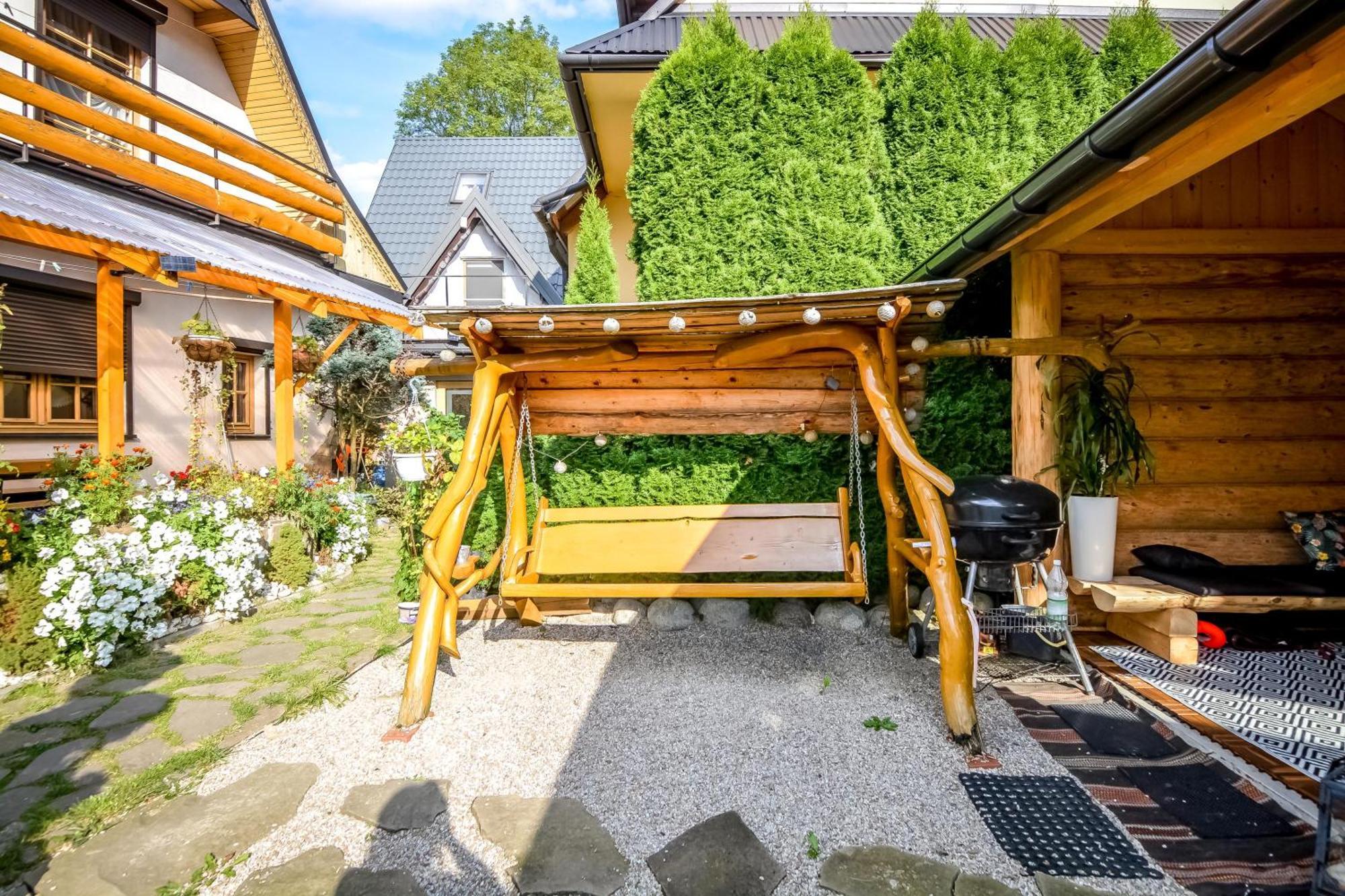 Ciukrowa Chatka Sauna & Jacuzzi Poronin Luaran gambar