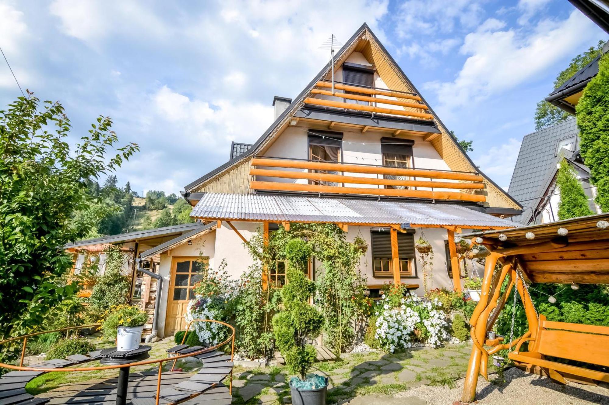 Ciukrowa Chatka Sauna & Jacuzzi Poronin Luaran gambar