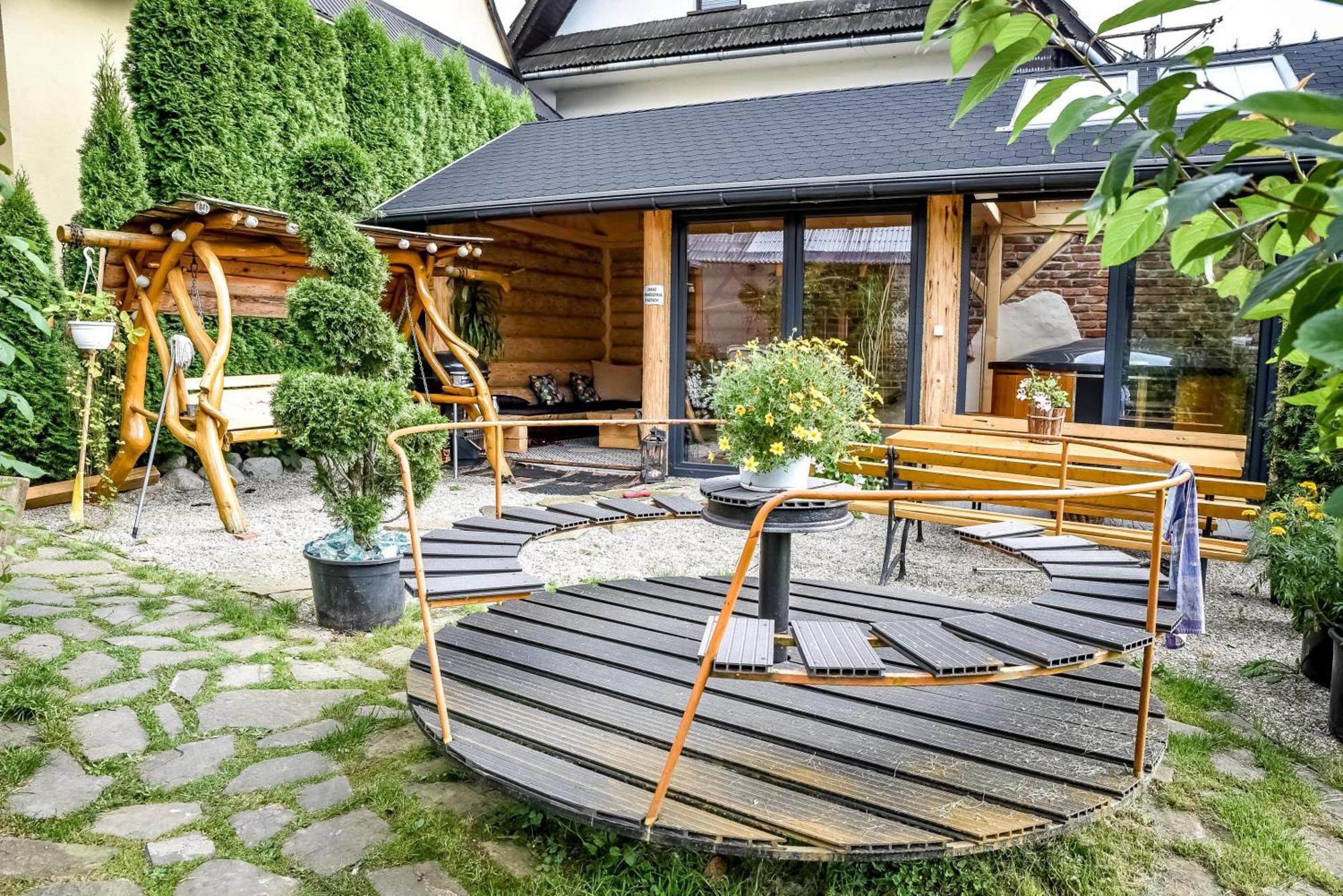 Ciukrowa Chatka Sauna & Jacuzzi Poronin Luaran gambar
